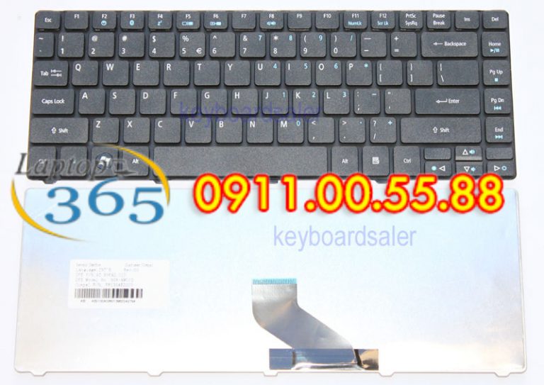 Bàn Phím Laptop Acer Aspire 3810