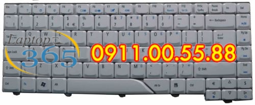 Bàn Phím Laptop Acer Aspire 5520 (trắng/đen)