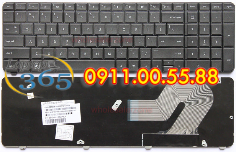 Bàn Phím Laptop HP Compaq Presario G72 Serie