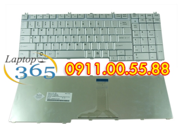 Bàn Phím Laptop Toshiba Satellite P305D series phím số
