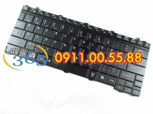 Bàn Phím Laptop Toshiba Satellite U500 Series (đen-trắng)