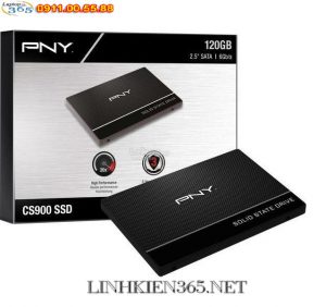 O cung SSD PNY CS900 120GB Sata 3 2.5Inch