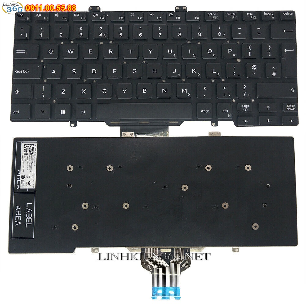 Bàn phím Laptop Dell vostro 14 3491 – Linh kiện 365