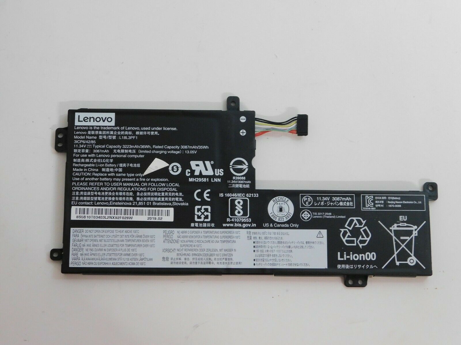 Pin laptop Lenovo IdeaPad L340