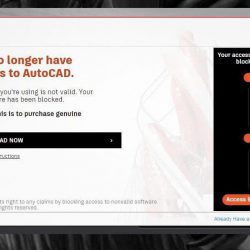 you no longer have access to autocad